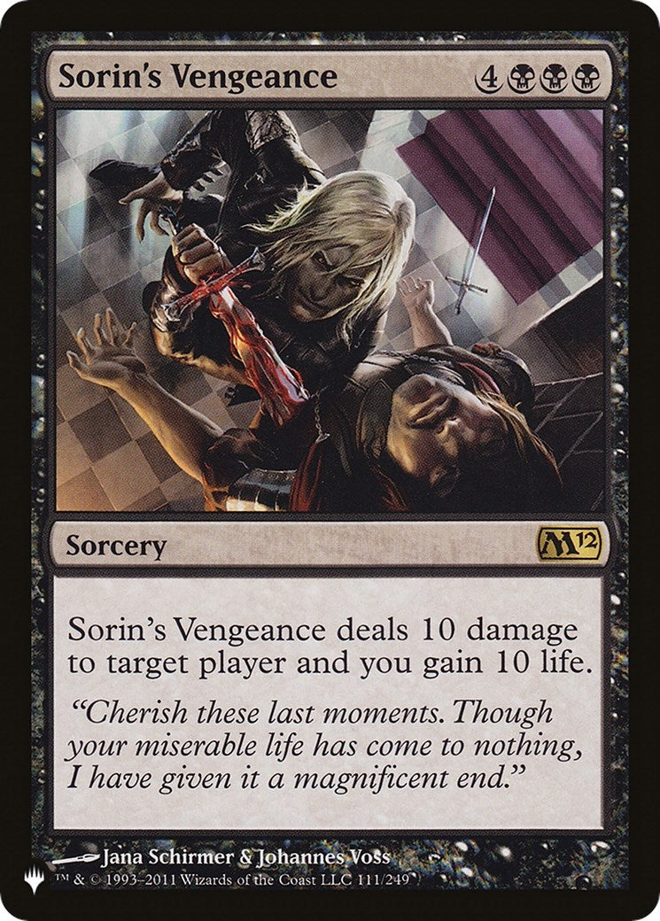 Sorin's Vengeance (111/249) (LIST)