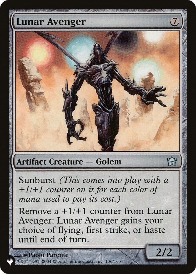 Lunar Avenger (136/165) (LIST)