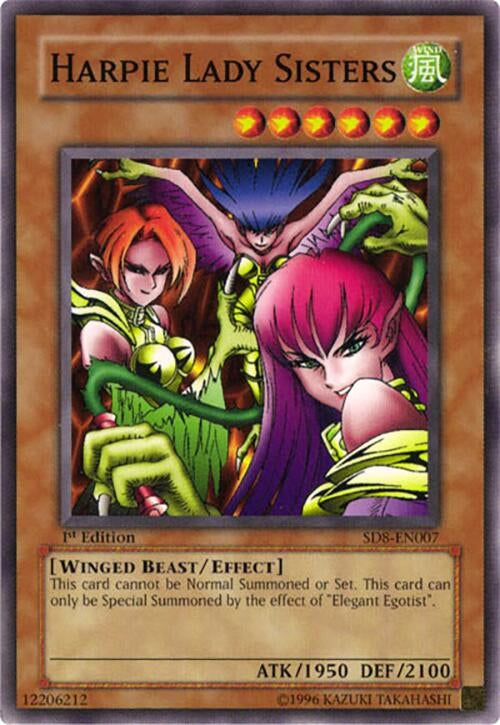 Harpie Lady Sisters (SD8-EN007) (SD8)