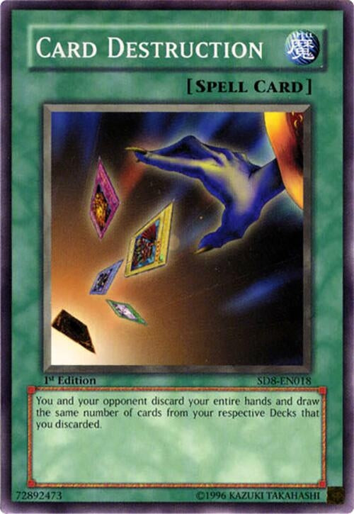 Card Destruction (SD8-EN018) (SD8)
