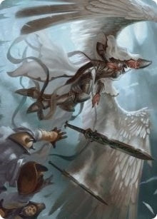 Image for Angelic Quartermaster Art Card (5) (ASVOW) - Magic: The Gathering