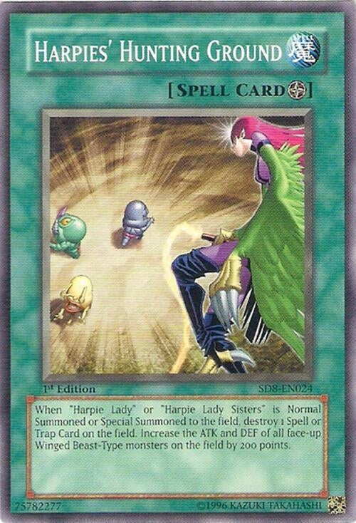 Harpies' Hunting Ground (SD8-EN024) (SD8)