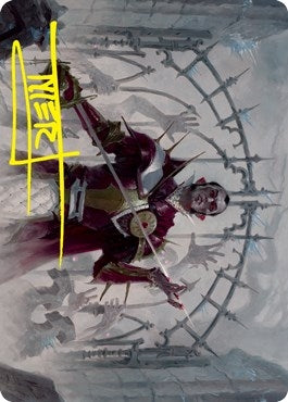 Cemetery Gatekeeper Art Card (Gold-Stamped Signature) (39) (ASVOW)