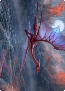 Manaform Hellkite Art Card (46) (ASVOW)