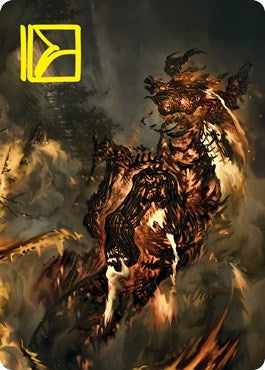 Pyre Spawn Art Card (Gold-Stamped Signature) (48) (ASVOW)