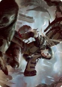 Sawblade Slinger Art Card (54) (ASVOW)
