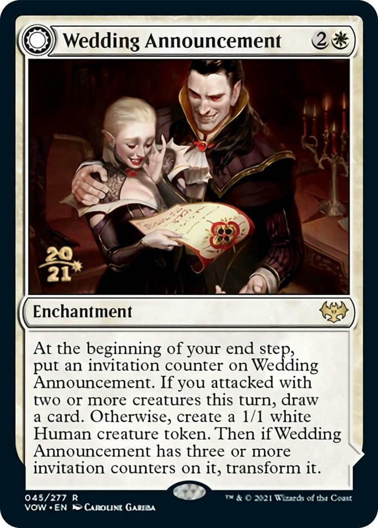 Wedding Announcement (45) (PRE)