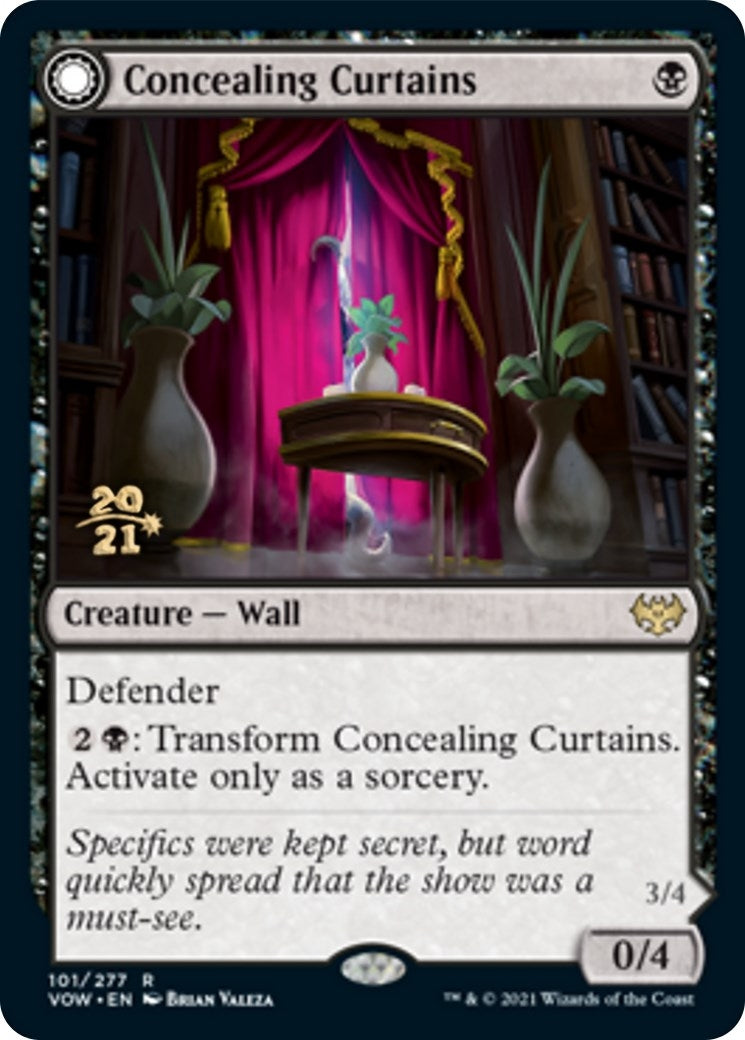 Concealing Curtains (101) (PRE)