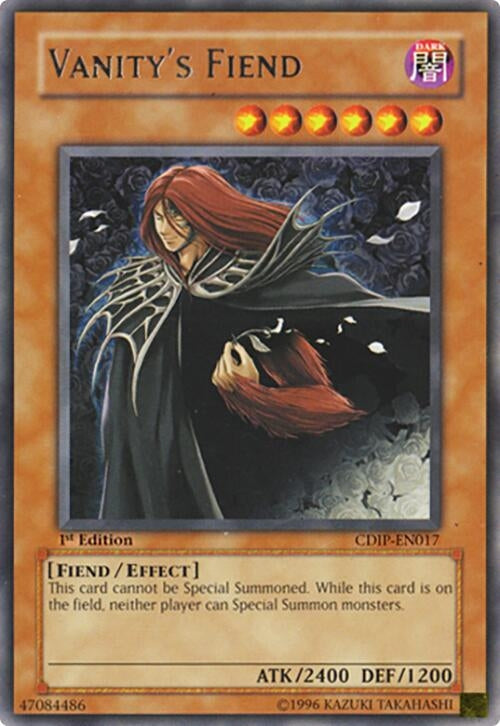 Vanity's Fiend (CDIP-EN017) (CDIP)