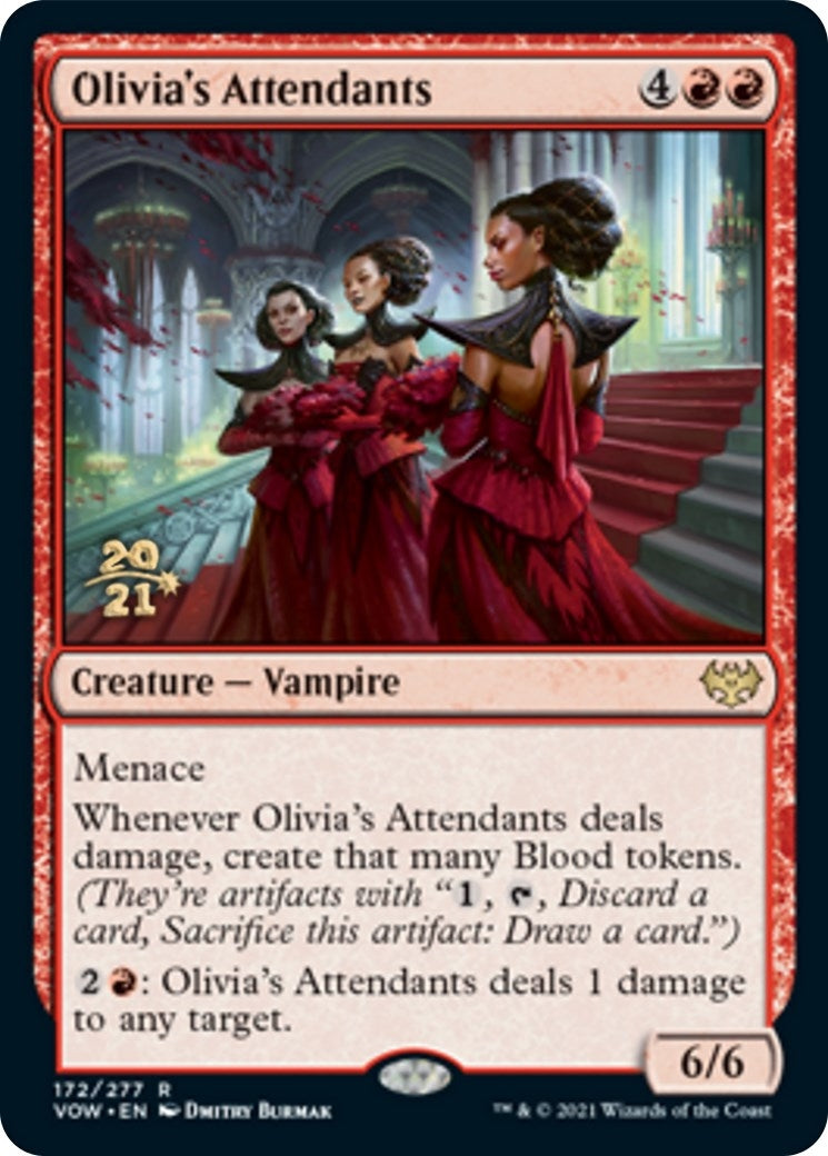 Olivia's Attendants (172) (PRE)