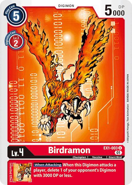 Birdramon (EX1-003 U) (EX-01)