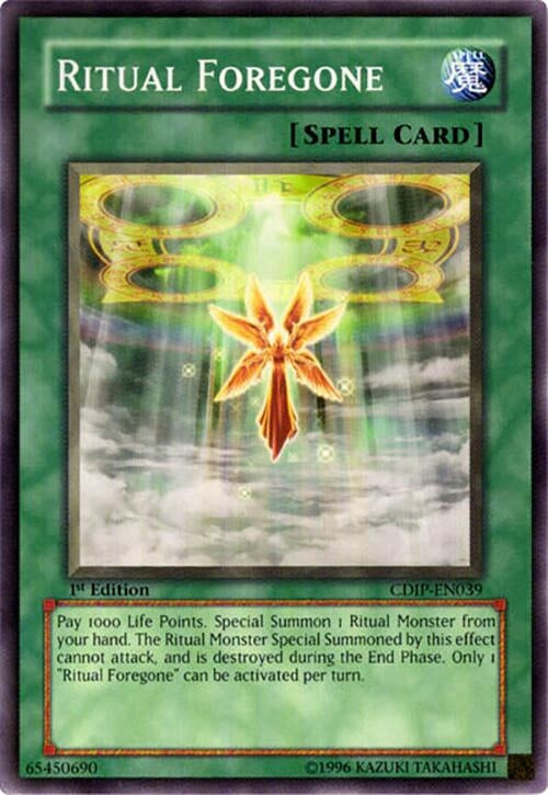Ritual Foregone (CDIP-EN039) (CDIP)
