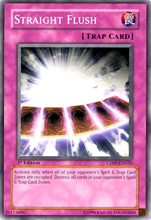 Straight Flush (CDIP-EN050) (CDIP)