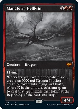 Manaform Hellkite (437) (DBL)