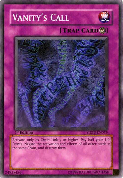 Vanity's Call (CDIP-EN059) (CDIP)