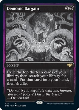 Demonic Bargain (370) (DBL)