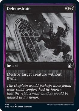 Defenestrate (95) (DBL)