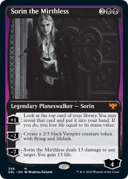 Sorin the Mirthless (398) (DBL)