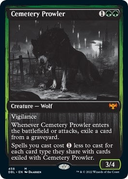 Cemetery Prowler (458) (DBL)