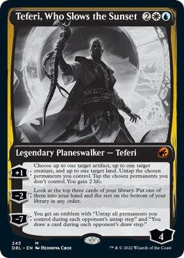 Teferi, Who Slows the Sunset (245) (DBL)