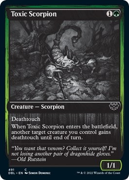 Toxic Scorpion (491) (DBL)