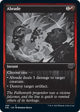 Image for Abrade (406) (DBL) - Magic: The Gathering