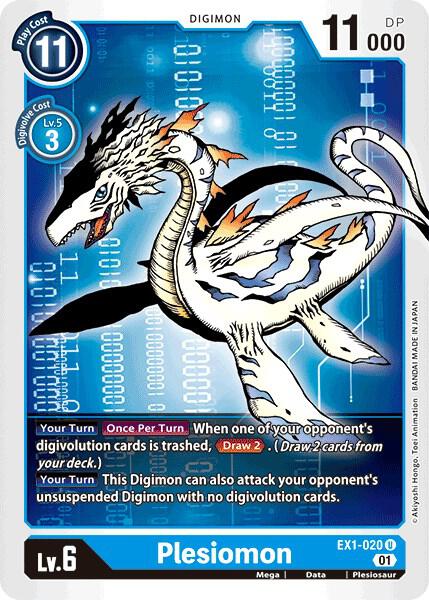 Plesiomon (EX1-020 U) (EX-01)