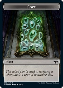 Copy // Treasure Double-Sided Token (19 // 18) (VOW)