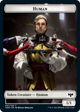 Human (001) // Human Soldier Double-Sided Token (1 // 15) (VOW)