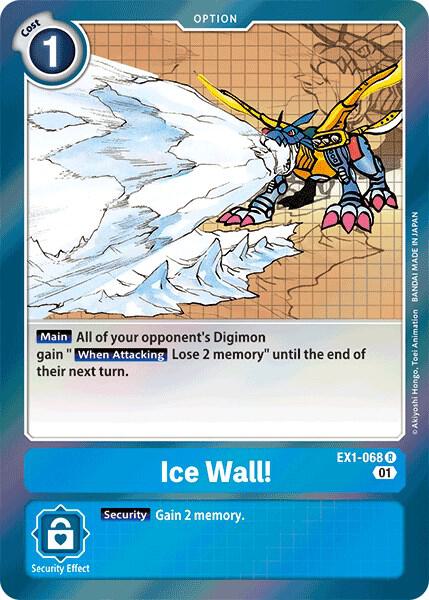 Ice Wall! (EX1-068 R) (EX-01)