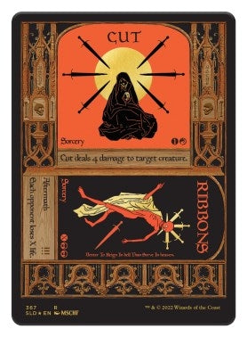 Cut // Ribbons (Foil Etched) (Gold) (367) (SLD)