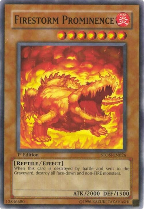Firestorm Prominence (STON-EN026) (STON)
