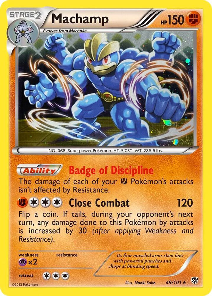 Machamp - 49/101 (Cosmos Holo) (049/101) (BLE)