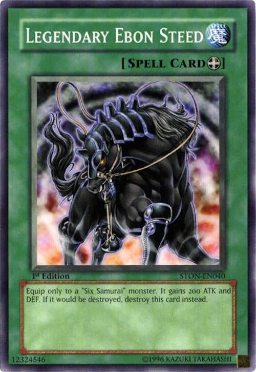 Legendary Ebon Steed (STON-EN040) (STON)