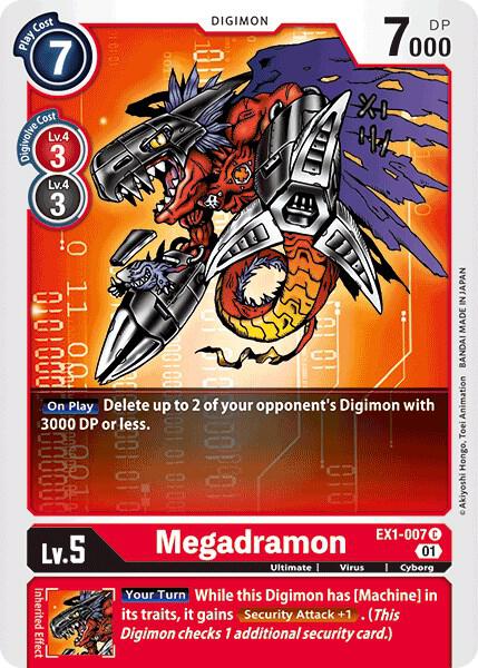Megadramon (EX1-007 C) (EX-01)