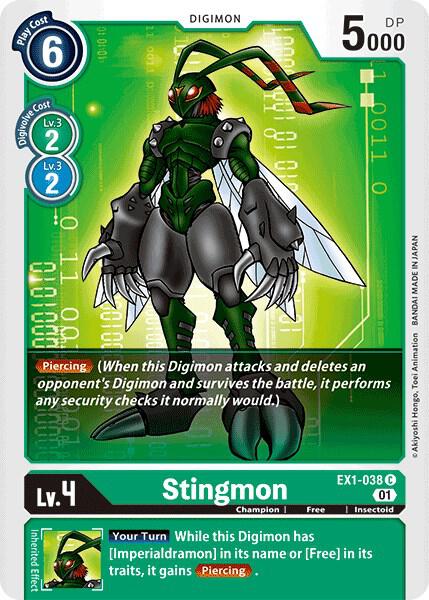 Stingmon (EX1-038 C) (EX-01)