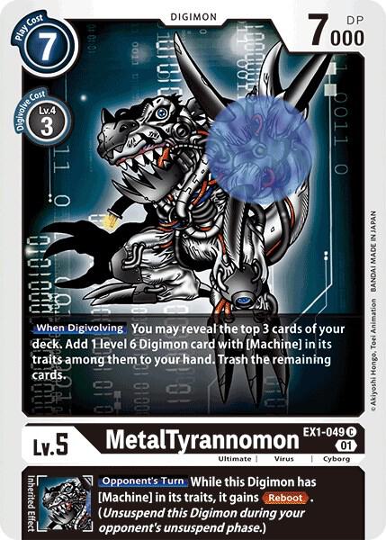 MetalTyrannomon (EX1-049 C) (EX-01)