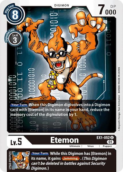 Etemon (EX1-052 U) (EX-01)