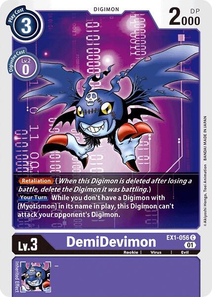 DemiDevimon (EX1-056 C) (EX-01)