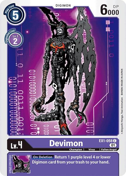 Devimon (EX1-058 C) (EX-01)