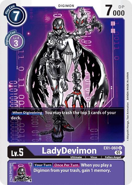 LadyDevimon (EX1-060 U) (EX-01)