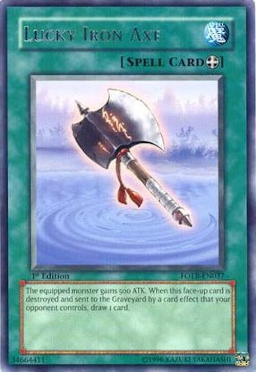 Lucky Iron Axe (FOTB-EN037) (FOTB)