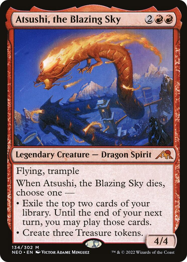 Atsushi, the Blazing Sky (134) (NEO)