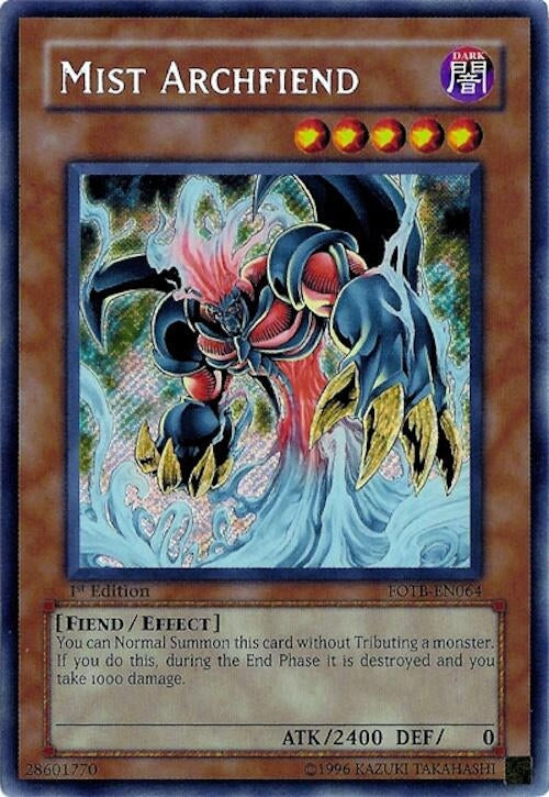 Mist Archfiend (FOTB-EN064) (FOTB)