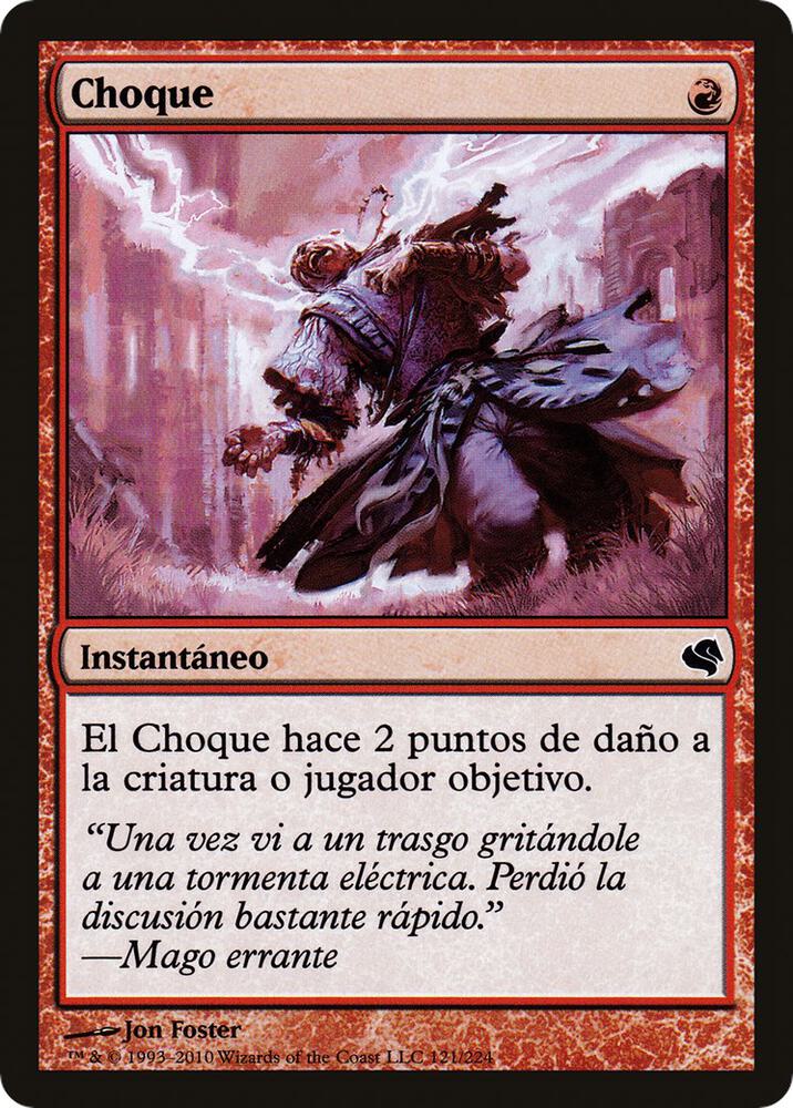 Shock (Spanish) - "Choque" (121) (PS11)