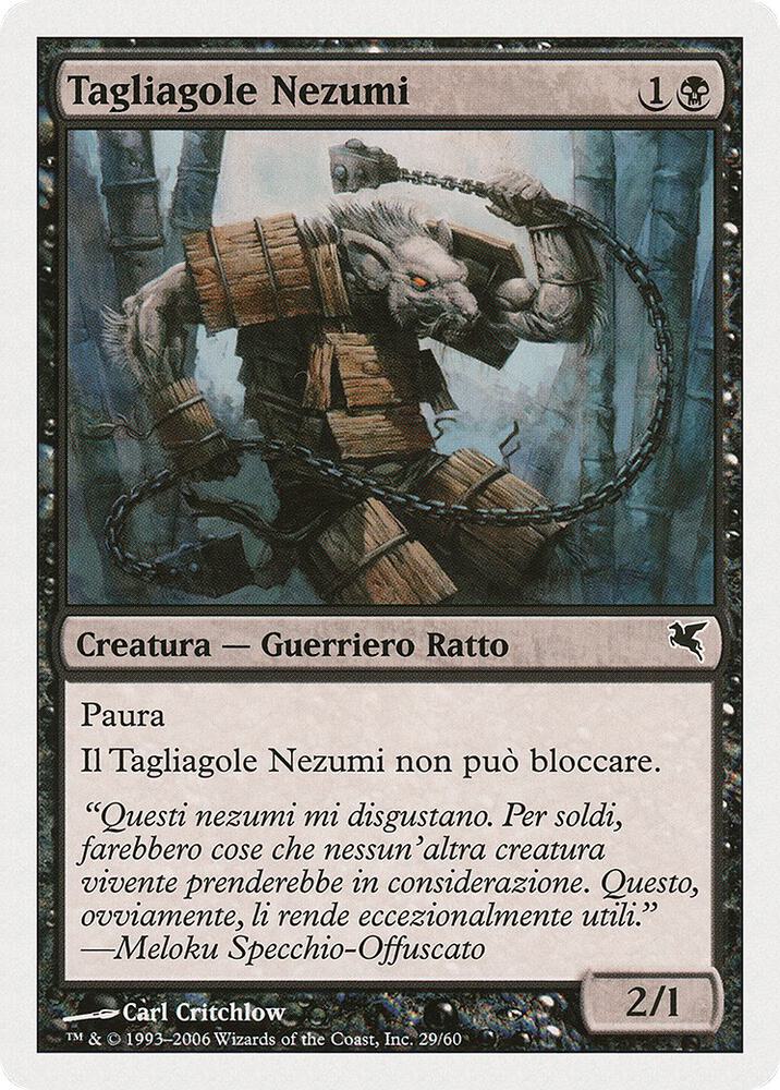 Nezumi Cutthroat (Italian) - "Tagliagole Nezumi" (A29) (A29) (PSAL)