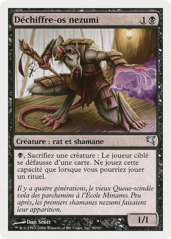 Nezumi Bone-Reader (French) - "Dechiffre-os nezumi" (A50) (PSAL)