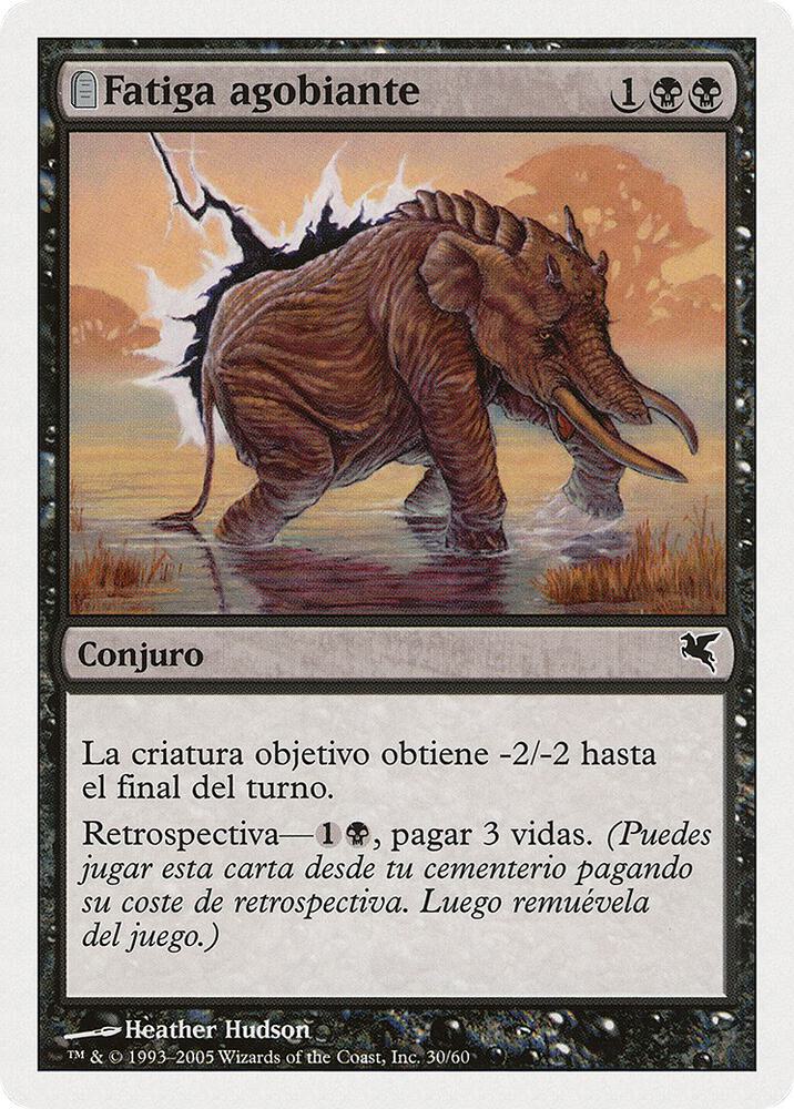 Crippling Fatigue (Spanish) - "Fatiga agobiante" (A30) (A30) (PSAL)
