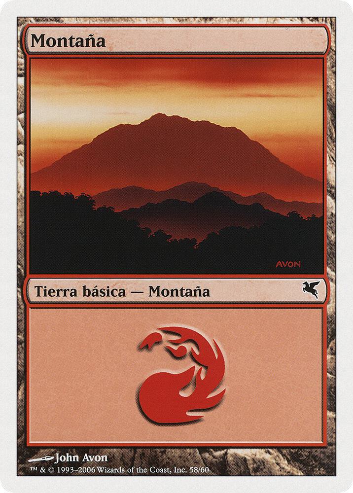 Mountain (Spanish) - "Montana" (D58) (D58) (PSAL)