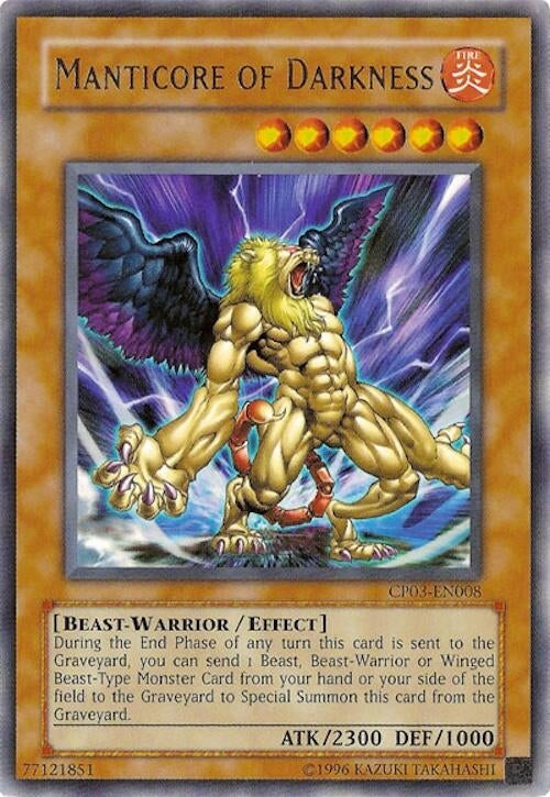 Manticore of Darkness (CP03-EN008) (CP03)